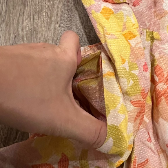 BNWT Magali Pascal Maggie Wrap Dress in Vintage Bloom Light - Picture 3 of 13